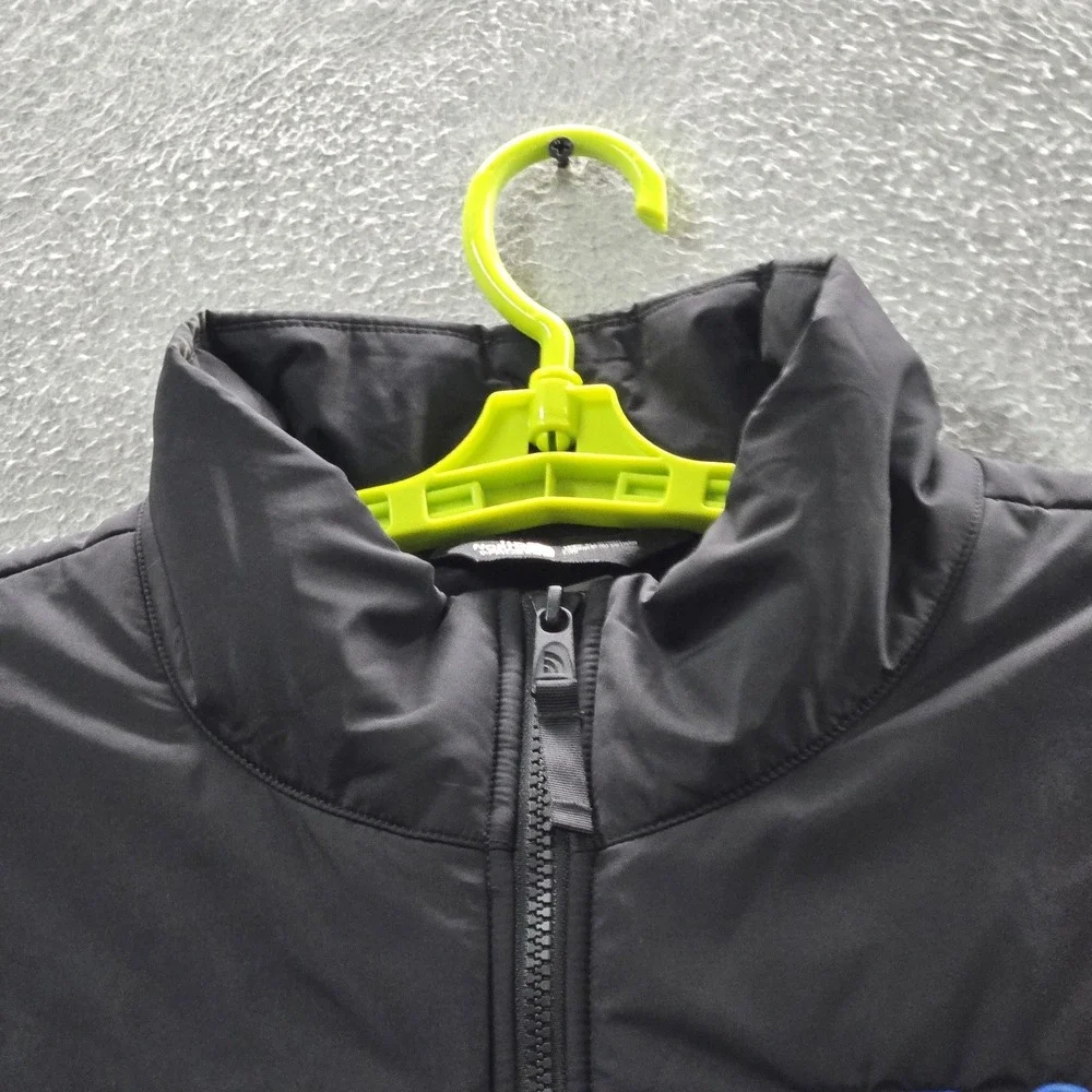 The North Face Men Jacket‎ L Black Embroidered Vest Everyday Insulated